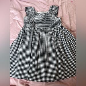 GAP Kids Black and White Checkered Dress
